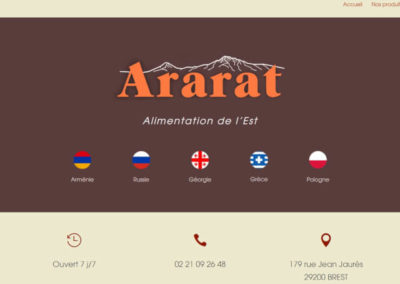Ararat Alimentation de l’EST