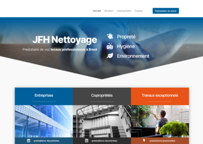 JFH Nettoyage, Prestataire de vos locaux professionnels à Brest