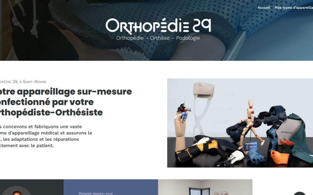 Orthopédie 29, Orthopédie – Orthèse – Podologie
