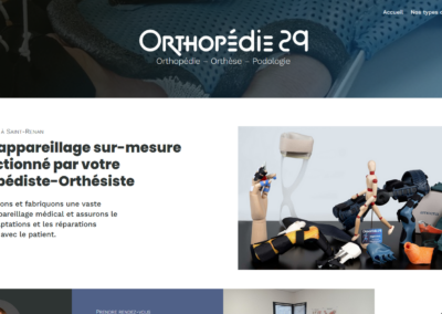 Orthopédie 29, Orthopédie – Orthèse – Podologie